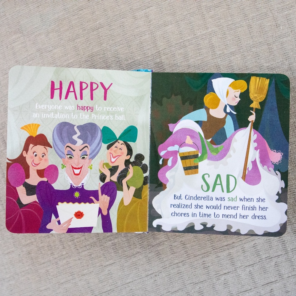 Disney Princess 'The Little Book Of Big Ideas!' Hardcover Board Book - Picture 8 of 14